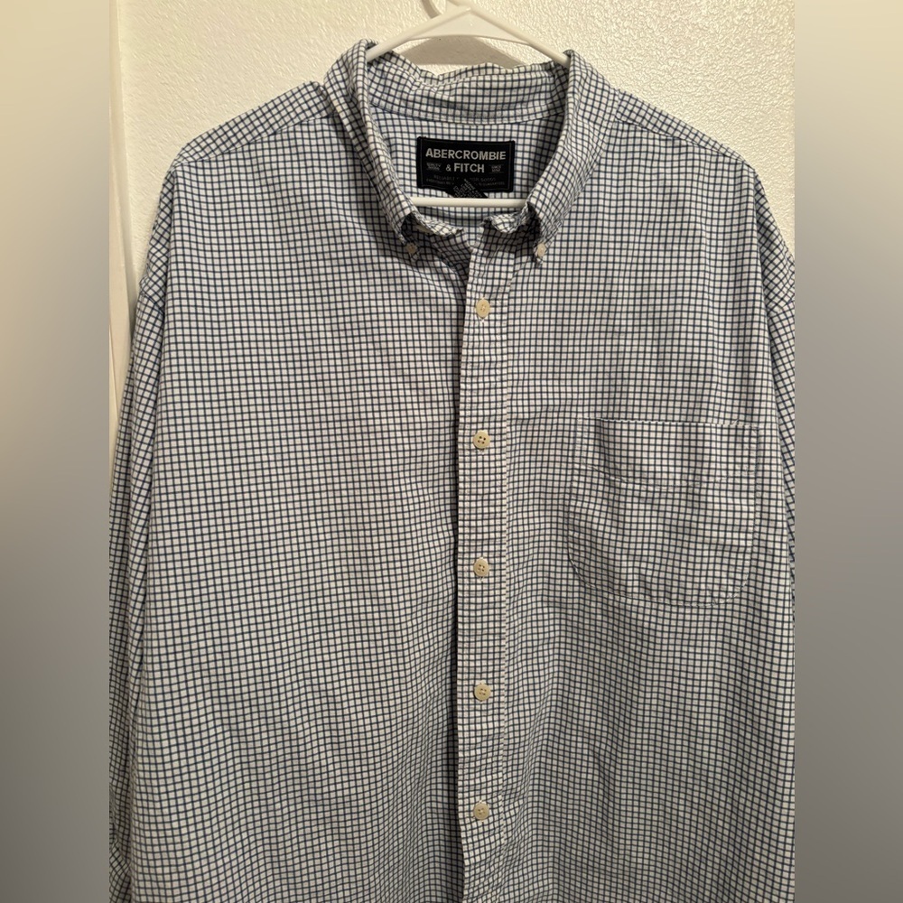 Abercrombie & Fitch cotton button up XXL
